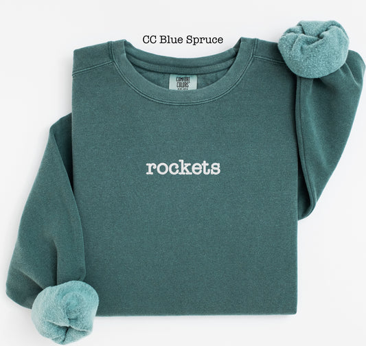 Embrodiered rockets (cc)