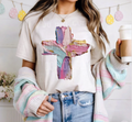 Pastel Painted Cross