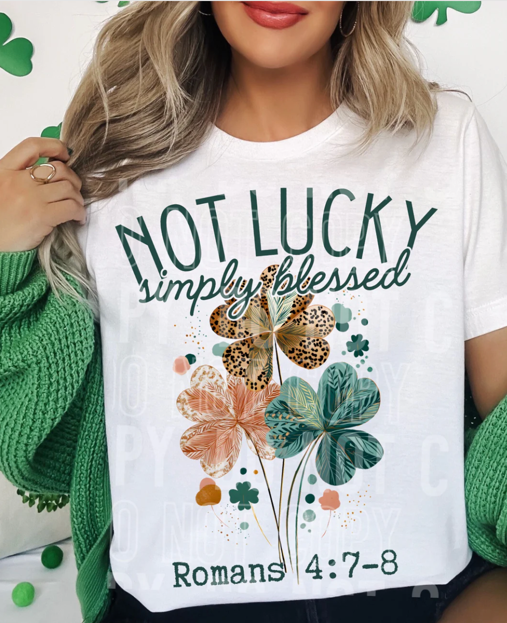 Not Lucky Simply Blessed