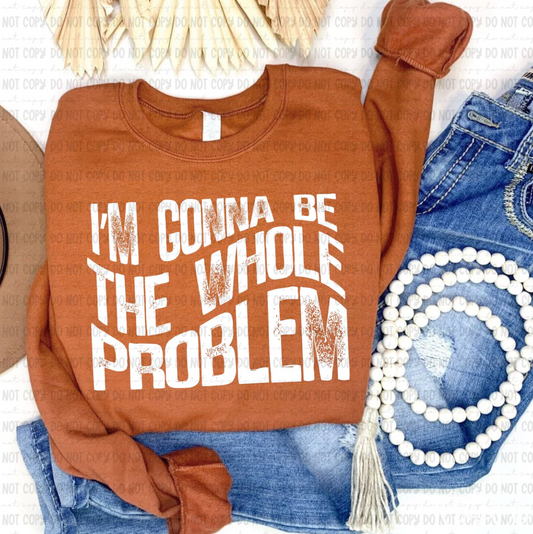 I'm Gonna Be The Whole Problem