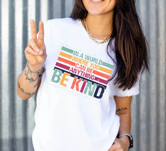 In a World Where You Can Be Anything Be Kind