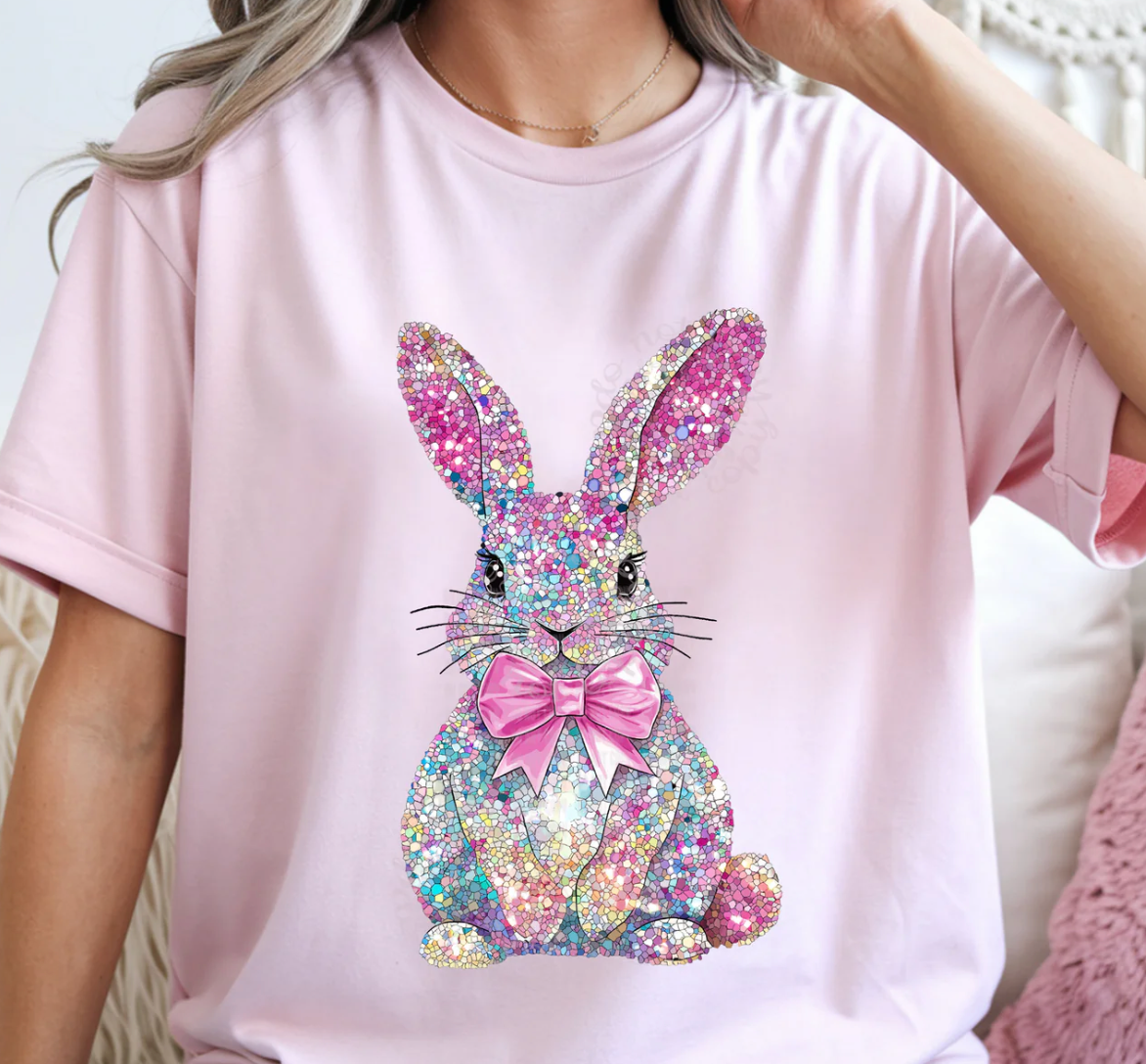 Sparkly Dazzle Effect Bunny