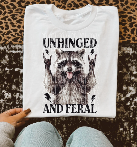 Unhinged & Feral Raccoon