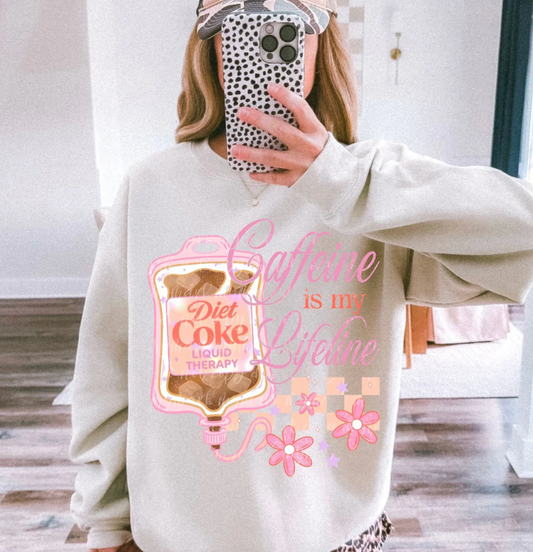 Drinks Is My Lifeline Dropdown Diet C