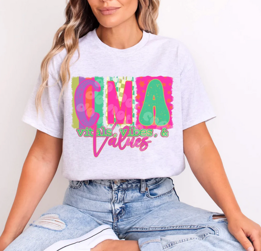 CMA Neon Multi-Print Letters
