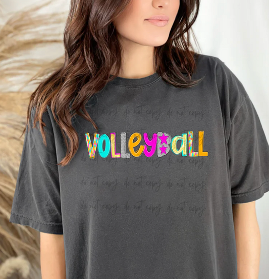 Volleyball Poppy Mascot