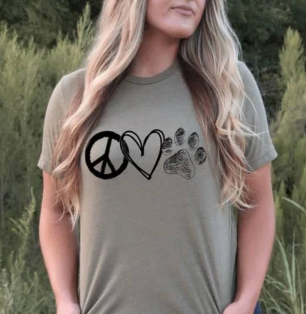 Peace Love Paw Dog/Cat
