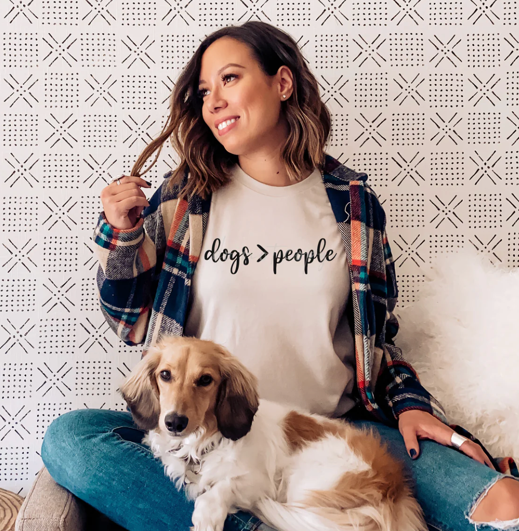 Dogs > People