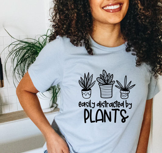 Easily Distracted by Plants