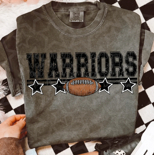 Football Mascot Stars Warriors