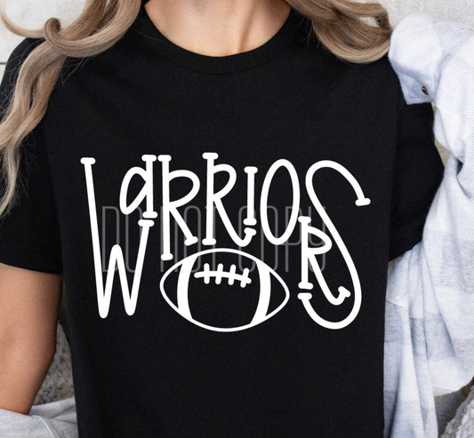 Doodle Football White