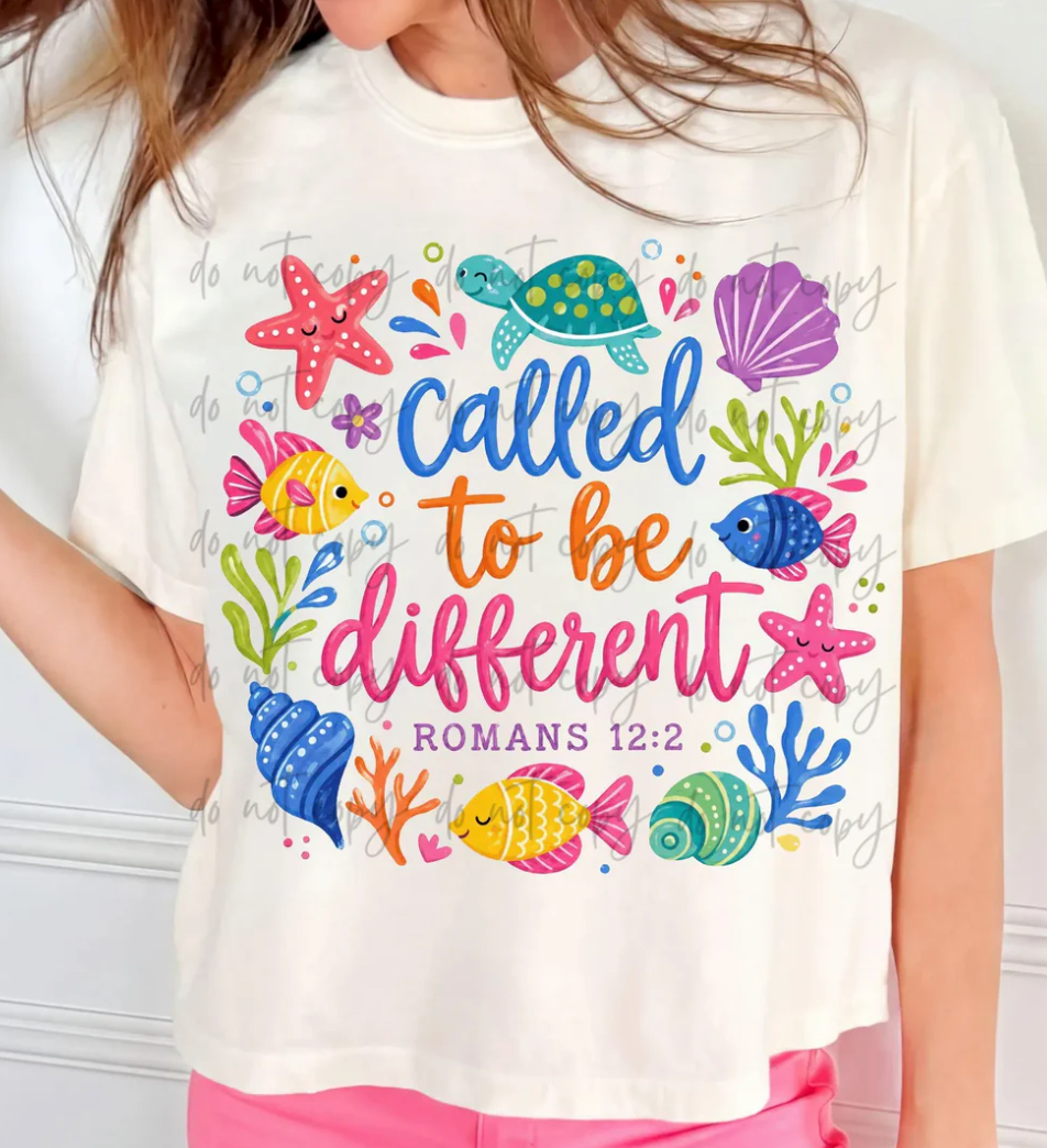 Called To Be Different Romans 12:2 Fish
