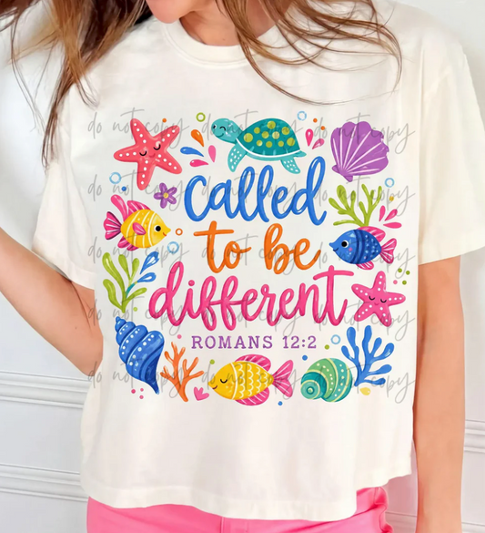 Called To Be Different Romans 12:2 Fish