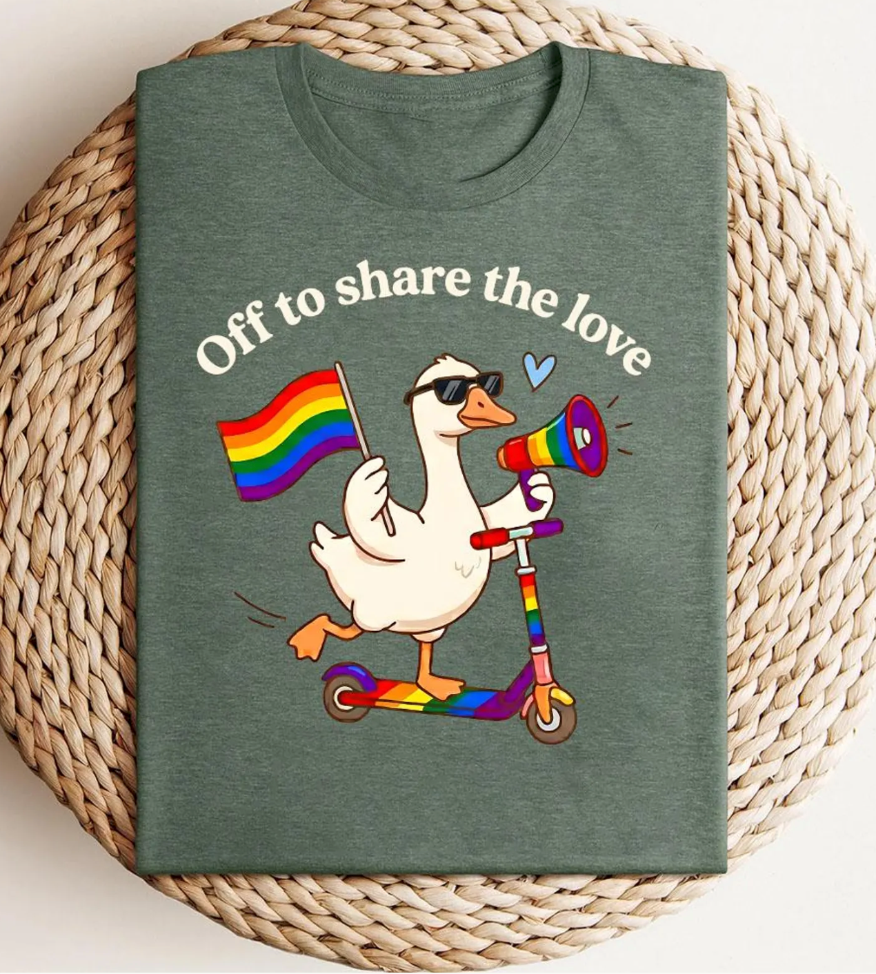 Off to Share the Love