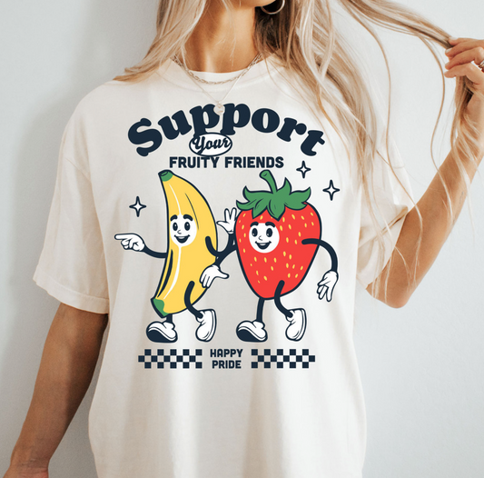 Support your fruity friends
