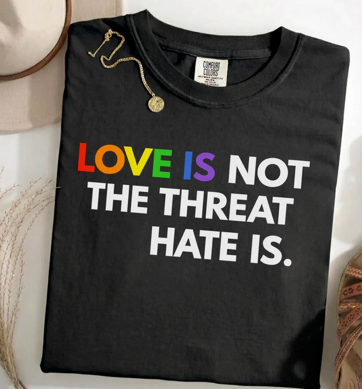 Love Is Not A Threat, Hate Is.