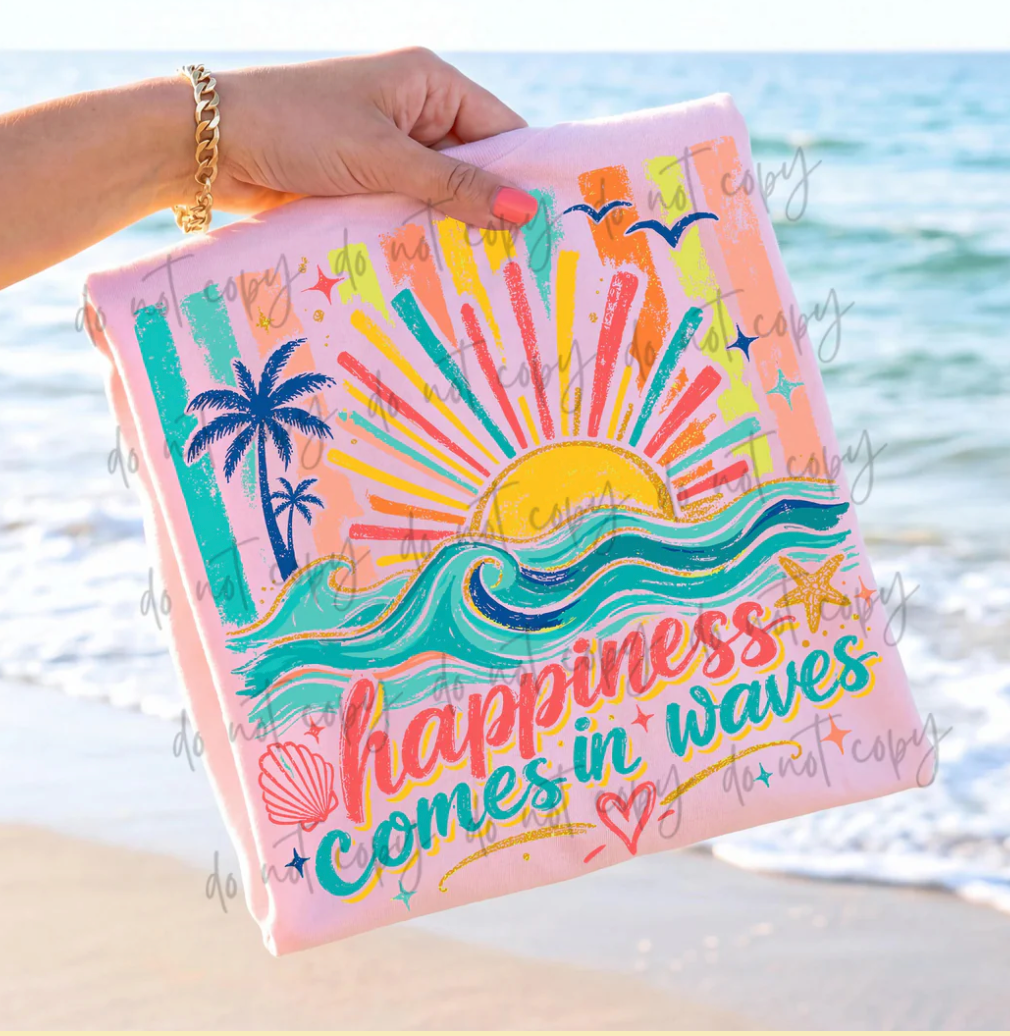 Happiness Comes in Waves