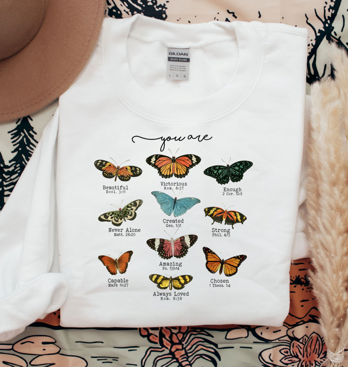 Butterfly Bible Verse