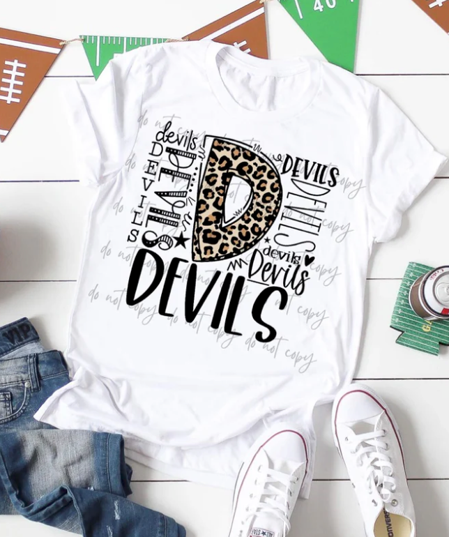 Devils Leopard Typography