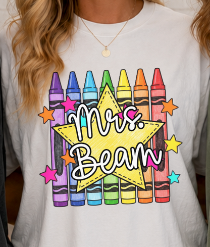 Teacher, Grade, or School Name