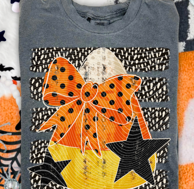 Candy Corn Bow