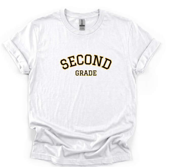 Second Grade White or Gray