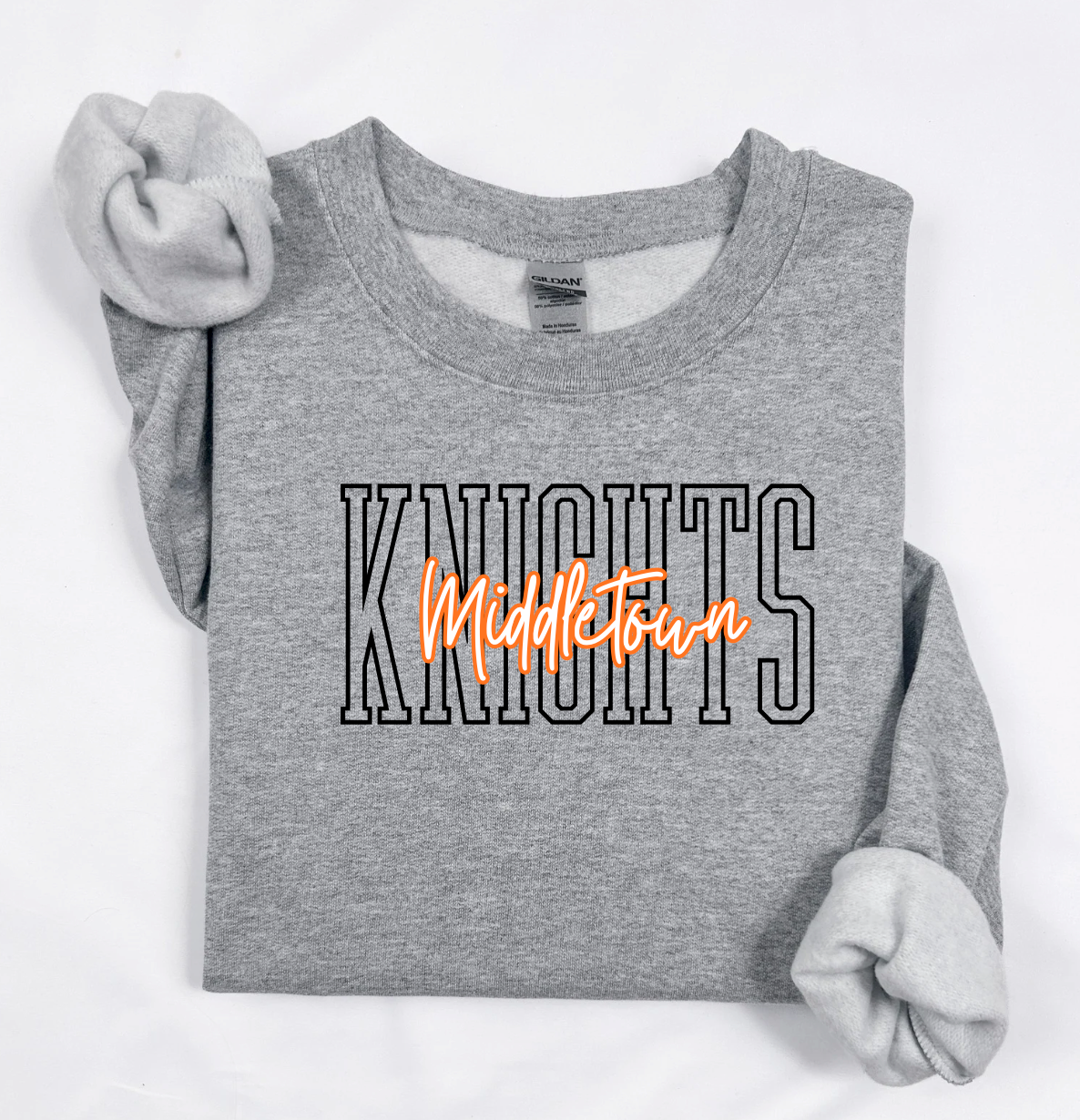 Middletown Tall Cursive Knights