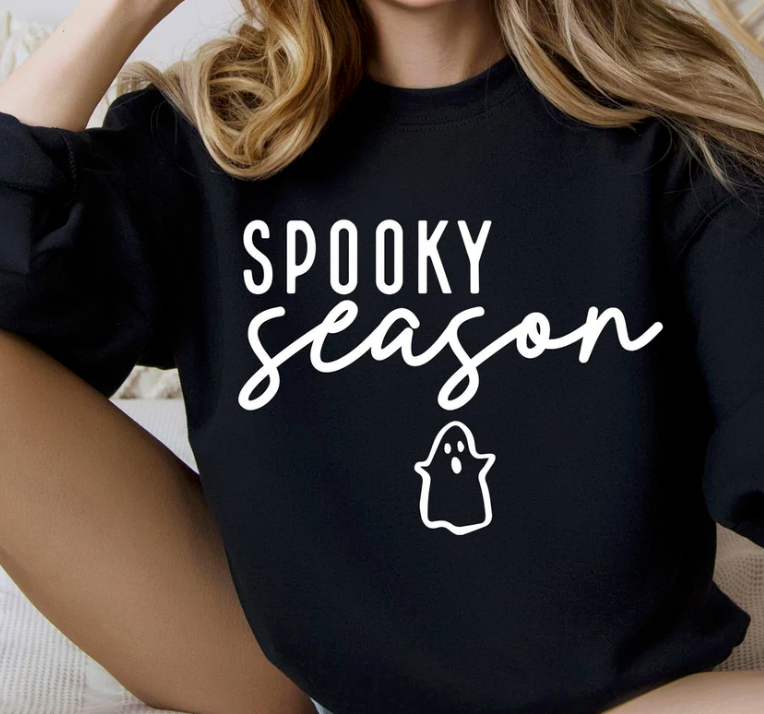 Spooky Season Handwriting Ghost