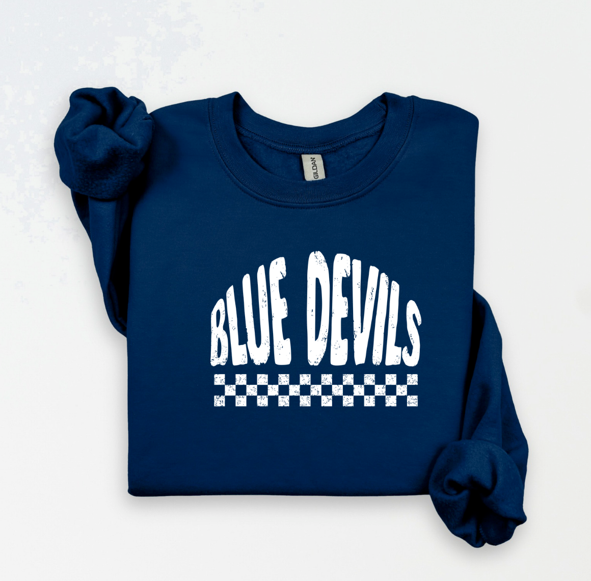 Blue Devil Checkered Stripe