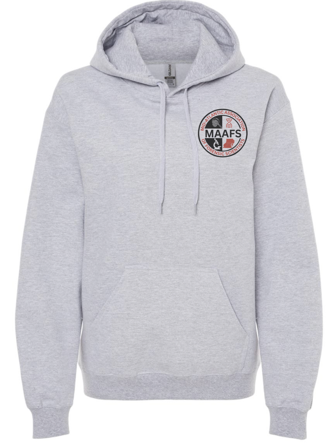 Black and Red Logo On Chest ONLY