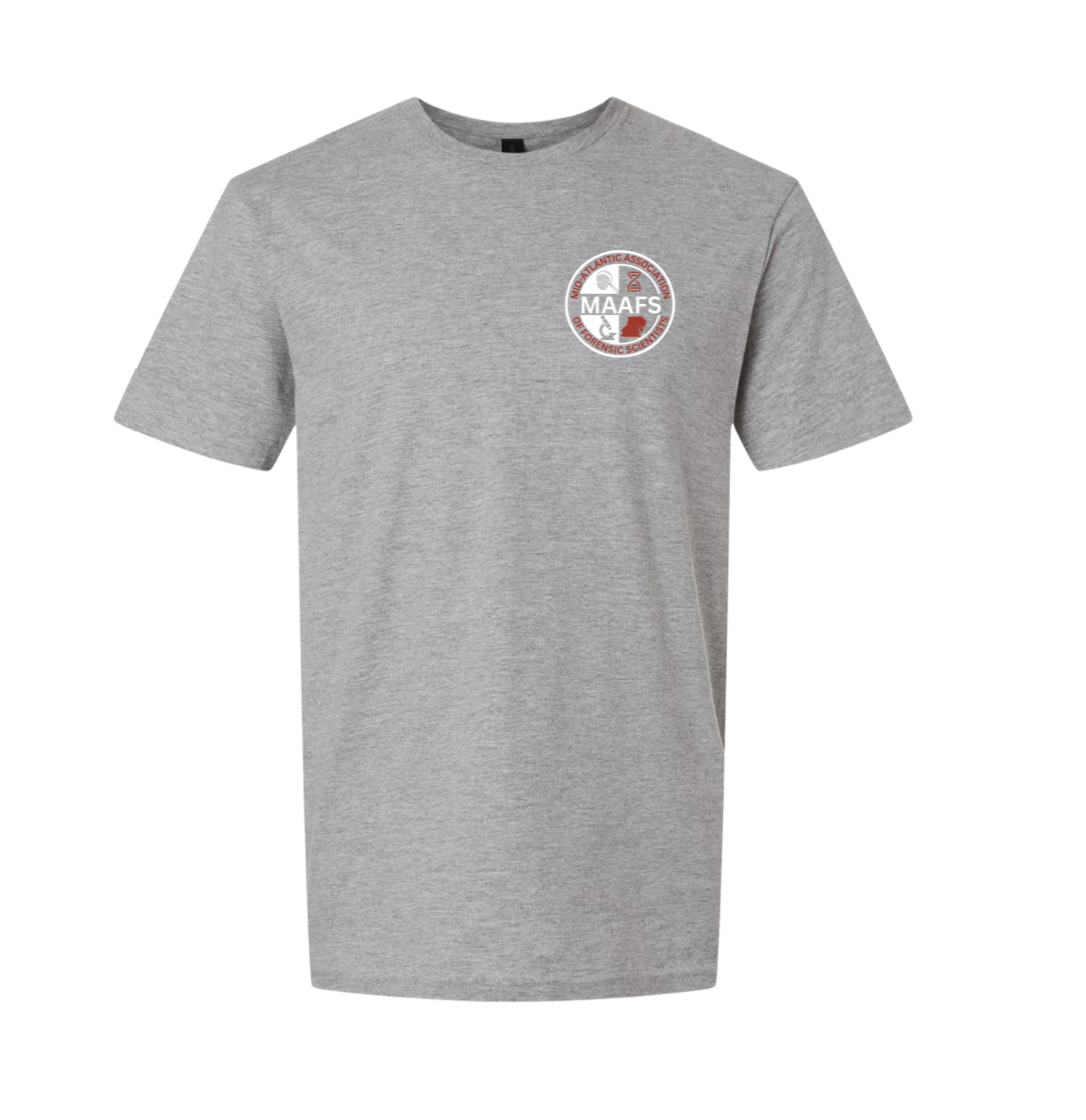 White and Red Logo on chest