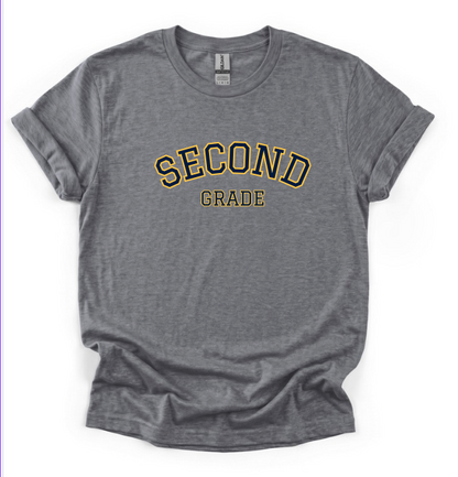Second Grade White or Gray