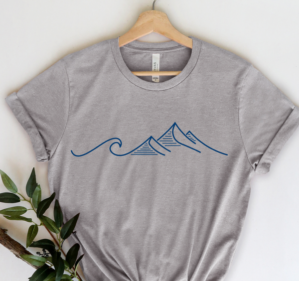 Mountain and Wave