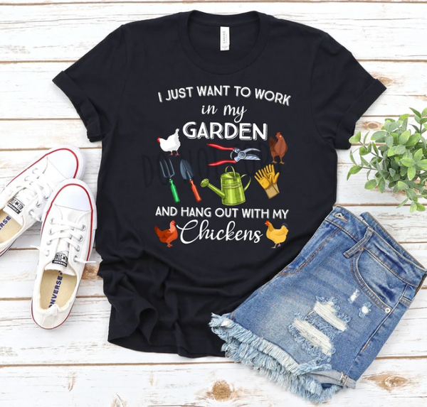 I just want to work in my garden