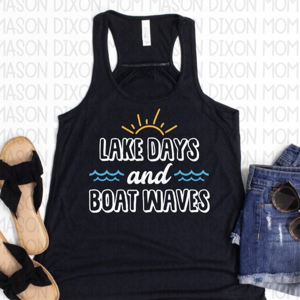 Lake Days and Boat Waves